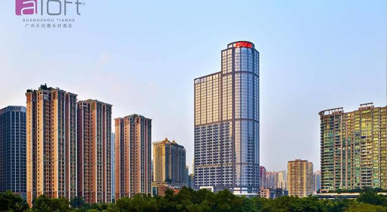 Aloft Guangzhou University Park Extérieur photo